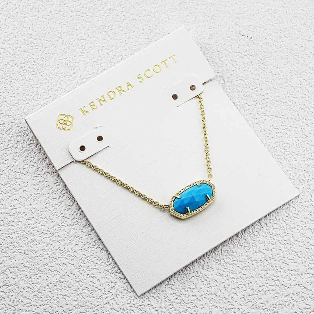 Kendra Scott Blue Turquoise Necklace